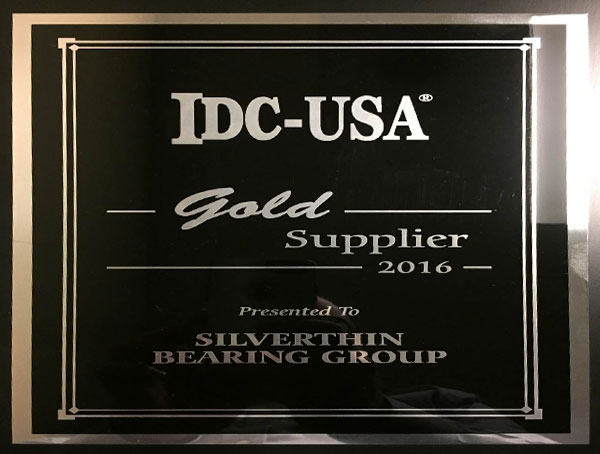 Photo of IDC-USA Gold Supplier Plaque